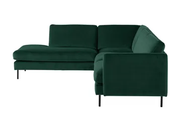 Theodin 2,5-sædet veloursofa med chaiselong Venstre - Møbler - Sofaer - Sofa med chaiselong