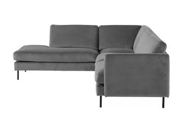 Theodin 2,5-sædet veloursofa med chaiselong Venstre - Møbler - Sofaer - Sofa med chaiselong