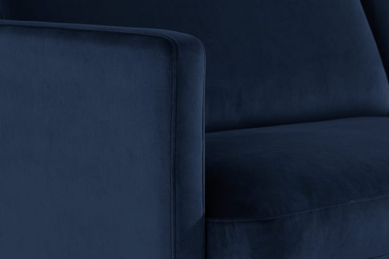 Theodin 2,5-pers. veloursofa med chaiselong Højre - Møbler - Sofaer - Sofa med chaiselong