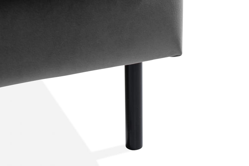 Theodin 2,5-pers. veloursofa med chaiselong Højre - Møbler - Sofaer - Sofa med chaiselong