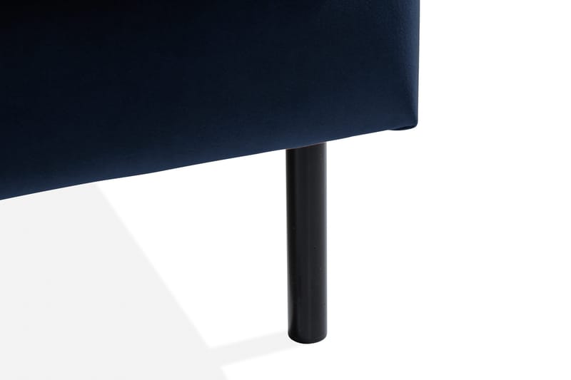 Theodin 2,5-pers. veloursofa med chaiselong Højre - Møbler - Sofaer - Sofa med chaiselong