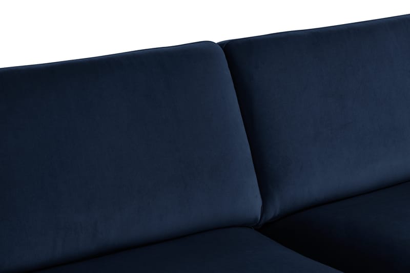 Theodin 2,5-pers. veloursofa med chaiselong Højre - Møbler - Sofaer - Sofa med chaiselong