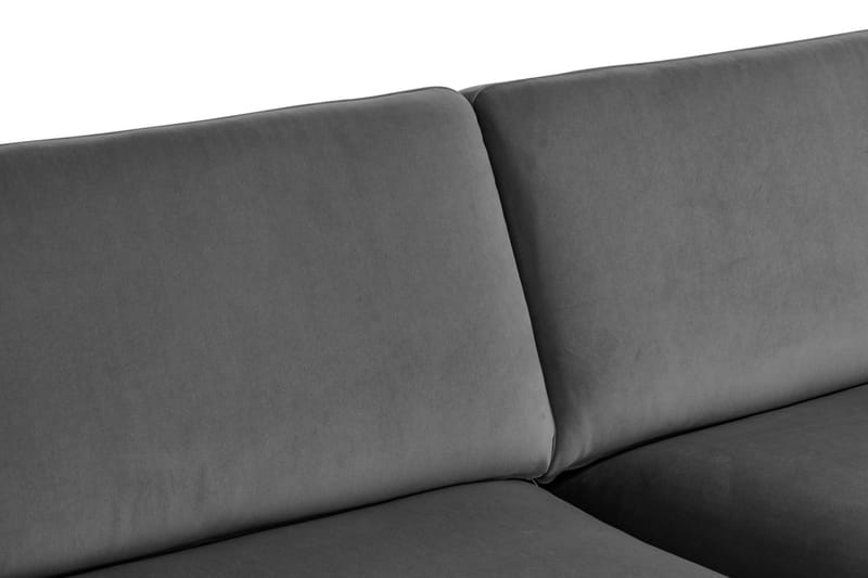 Theodin 2,5-pers. veloursofa med chaiselong Højre - Møbler - Sofaer - Sofa med chaiselong