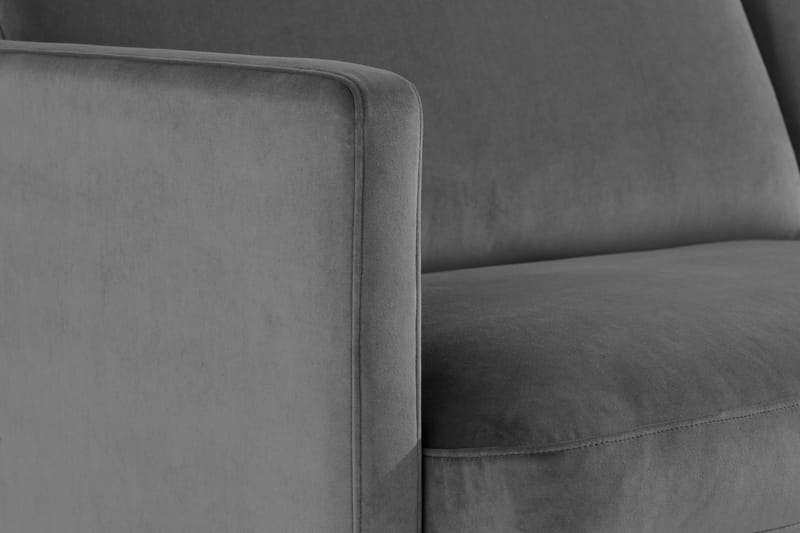 Theodin 2,5-pers. veloursofa med chaiselong Højre - Møbler - Sofaer - Sofa med chaiselong