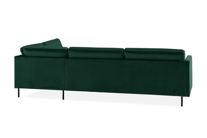 Theodin 2,5-pers. veloursofa med chaiselong Højre - Møbler - Sofaer - Sofa med chaiselong