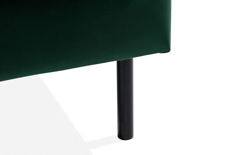 Theodin 2,5-pers. veloursofa med chaiselong Højre - Møbler - Sofaer - Sofa med chaiselong