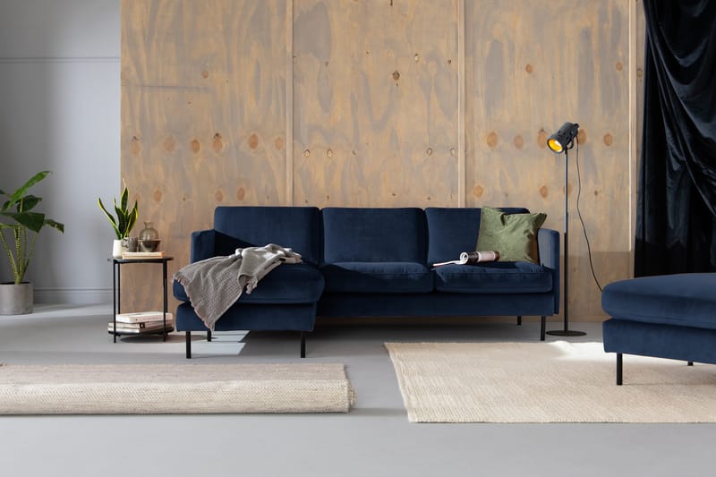 Theodin Velour sofa 2-pers. med Diva venstre - Møbler - Sofaer - Sofa med chaiselong