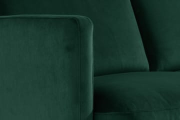Theodin velour sofa 2-pers. med Diva højre - Møbler - Sofaer - Sofa med chaiselong