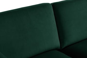 Theodin velour sofa 2-pers. med Diva højre - Møbler - Sofaer - Sofa med chaiselong