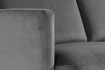 Theodin Velour sofa 2-pers. med Diva venstre - Møbler - Sofaer - Sofa med chaiselong
