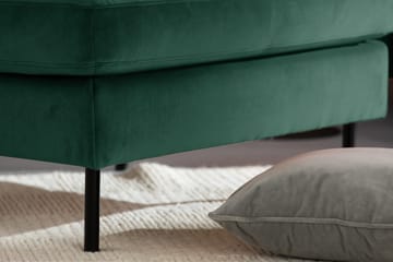 Theodin velour sofa 2-pers. med Diva højre - Møbler - Sofaer - Sofa med chaiselong
