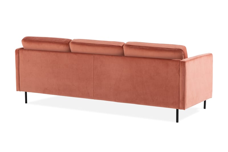 Theodin Velour sofa 2-pers. med Diva venstre - Sofa med chaiselong - Velour sofaer - 2-personer sofa med chaiselong