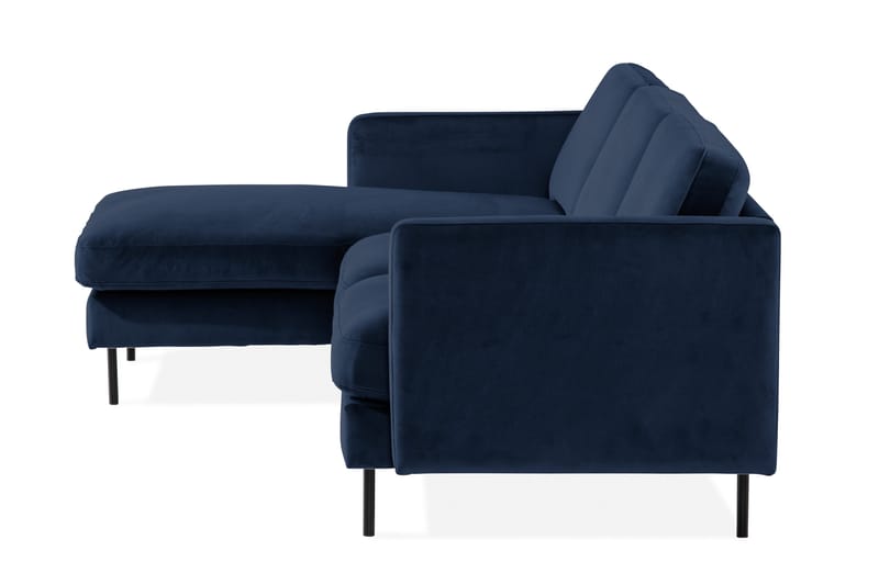 Theodin Velour sofa 2-pers. med Diva venstre - Møbler - Sofaer - Sofa med chaiselong