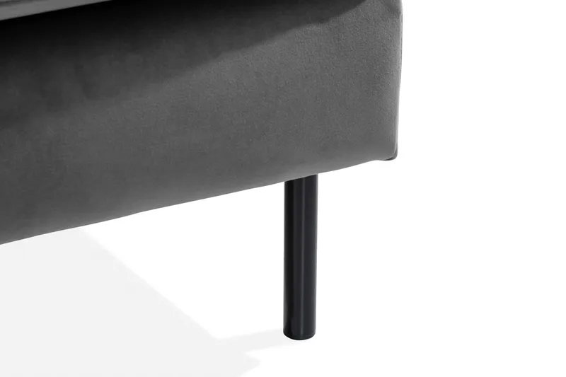 Theodin Velour sofa 2-pers. med Diva venstre - Møbler - Sofaer - Sofa med chaiselong