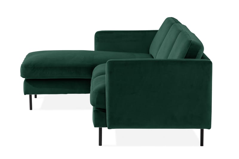 Theodin Velour sofa 2-pers. med Diva venstre - Møbler - Sofaer - Sofa med chaiselong