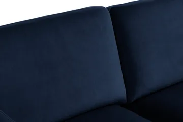 Theodin Velour sofa 2-pers. med Diva venstre - Møbler - Sofaer - Sofa med chaiselong