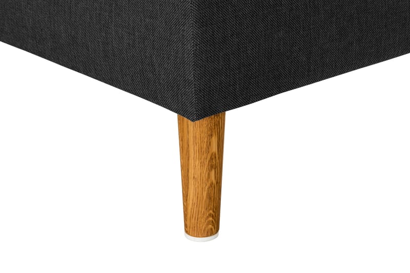 Trend 4-personers Venstrevendt L-formet Chaiselongsofa i Stof - Sort - Møbler - Sofaer - Sofa med chaiselong