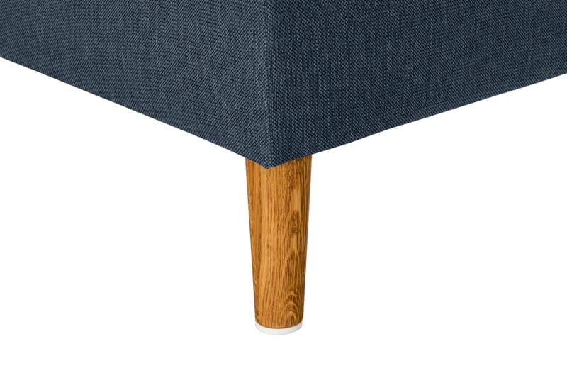 Trend 4-personers Højrevendt L-formet Chaiselongsofa i Stof - Blå - Møbler - Sofaer - Sofa med chaiselong