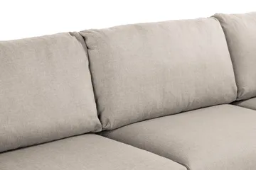Trend 4-personers Venstrevendt L-formet Chaiselongsofa i Stof - Beige - Møbler - Sofaer - Sofa med chaiselong