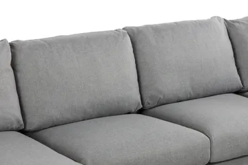 Trend 5-personers Venstrevendt U-formet Hjørnesofa med Divan i Stof - Grå - Møbler - Sofaer - Hjørnesofa - Hjørnesofa med chaiselong