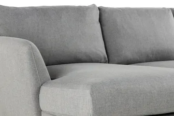 Trend 5-personers Venstrevendt U-formet Hjørnesofa med Divan i Stof - Grå - Møbler - Sofaer - Hjørnesofa - Hjørnesofa med chaiselong