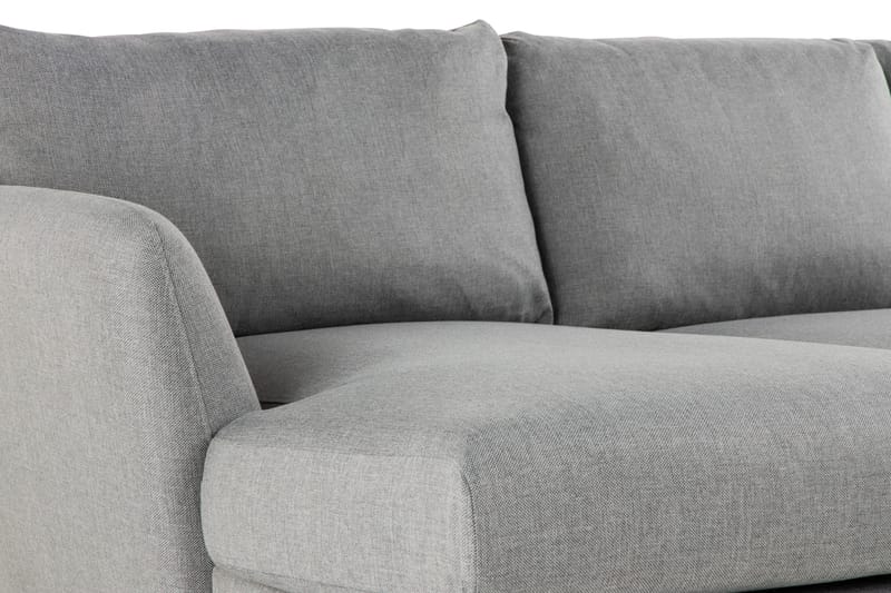 Trend 5-personers Venstrevendt U-formet Hjørnesofa med Divan i Stof - Grå - Møbler - Sofaer - Hjørnesofa - Hjørnesofa med chaiselong