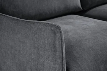 Trend Lyx 3-Pers. Chaiselongsofa Højre - Mørkegrå/Eg - Møbler - Sofaer - Sofa med chaiselong