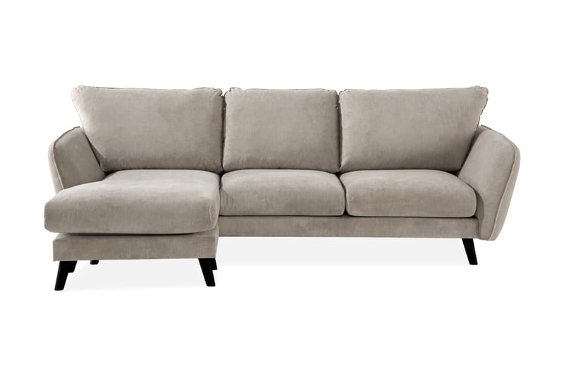 Trend Lyx 3-Pers. Chaiselongsofa Venstre - Beige - Sofa med chaiselong - 4 personers sofa med chaiselong