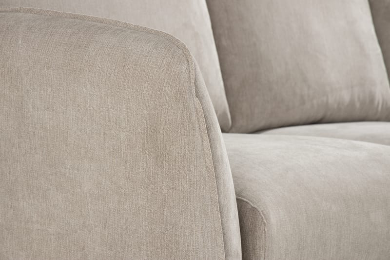 Trend Lyx 3-Pers. Chaiselongsofa Venstre - Beige - Sofa med chaiselong - 4 personers sofa med chaiselong