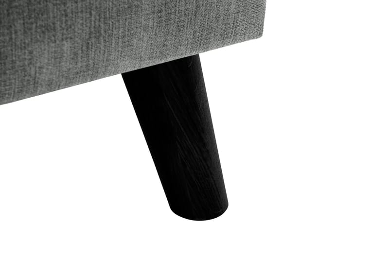 Trend Lyx 3-personers Venstrevendt L-formet Chaiselongsofa i Stof - Grå - Møbler - Sofaer - Sofa med chaiselong