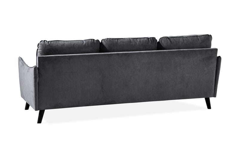 Trend Lyx 3-Pers. Chaiselongsofa Venstre - Mørkegrå - Møbler - Sofaer - Sofa med chaiselong