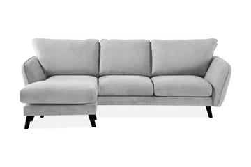Trend Lyx 3-personers Venstrevendt L-formet Chaiselongsofa i Stof