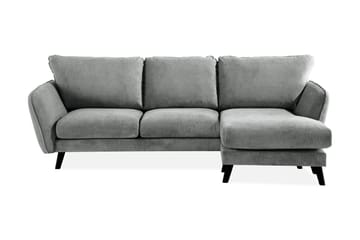 Trend Lyx 3-personers Højrevendt L-formet Chaiselongsofa i Stof