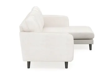 Trend Lyx 3-Pers. Chaiselongsofa Højre - Hvid - Møbler - Sofaer - Sofa med chaiselong