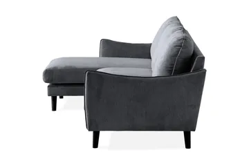 Trend Lyx 3-Pers. Chaiselongsofa Venstre - Mørkegrå - Møbler - Sofaer - Sofa med chaiselong