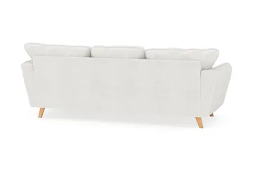 Trend Lyx 3-Pers. Chaiselongsofa Højre - Hvid|Bouclé - Møbler - Sofaer - Sofa med chaiselong