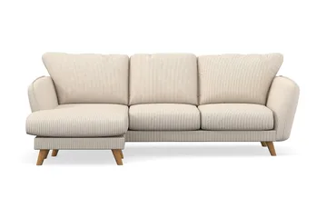 Trend Lyx 3-personers Venstrevendt L-formet Chaiselongsofa i Manchester