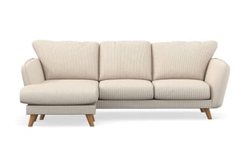 Trend Lyx 3-personers Venstrevendt L-formet Chaiselongsofa i Manchester