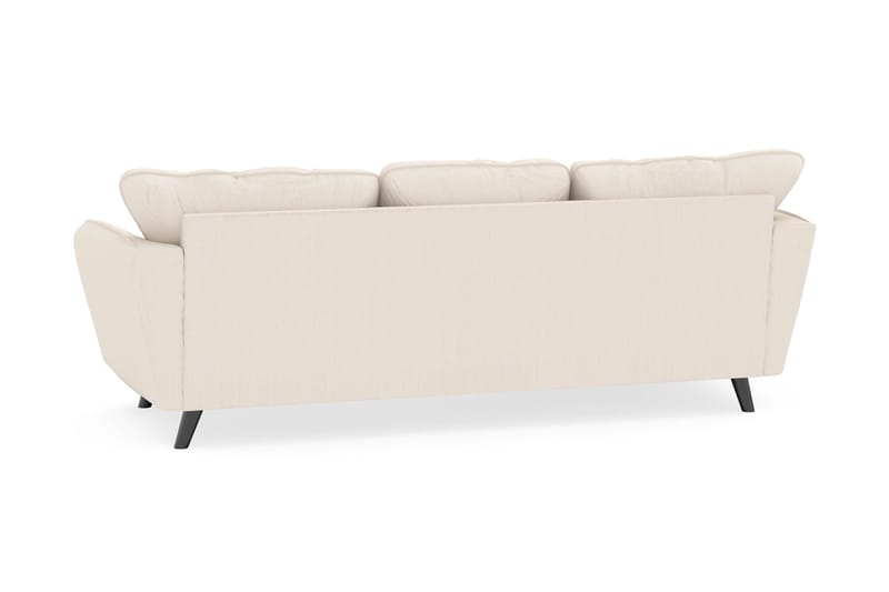 Trend Lyx 3-personers Venstrevendt L-formet Chaiselongsofa i Manchester - Beige - Møbler - Sofaer - Sofa med chaiselong