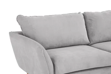 Trend Lyx 3-personers Venstrevendt L-formet Divansofa i Stof - Beige - Møbler - Sofaer - Sofa med chaiselong