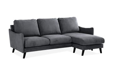 Trend Lyx 3-Pers. Chaiselongsofa Højre - Mørkegrå - Møbler - Sofaer - Sofa med chaiselong