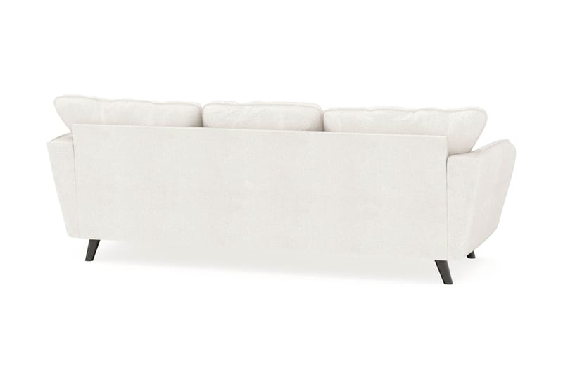 Trend Lyx 3-Pers. Chaiselongsofa Højre - Hvid - Møbler - Sofaer - Sofa med chaiselong