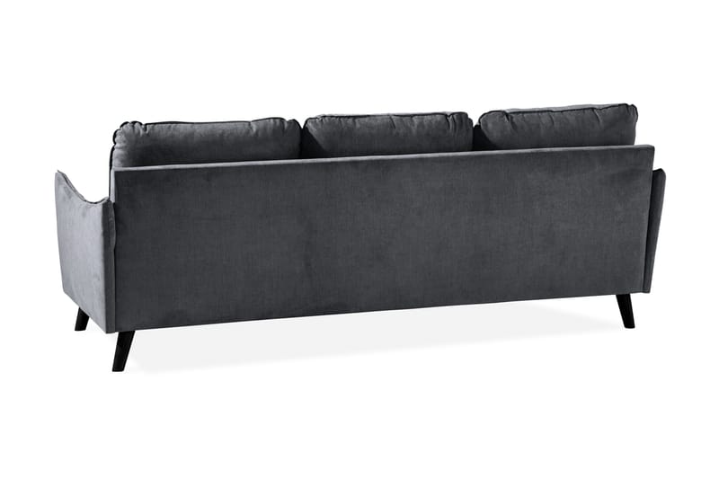 Trend Lyx 3-Pers. Chaiselongsofa Venstre - Mørkegrå - Møbler - Sofaer - Sofa med chaiselong - 4 personers sofa med chaiselong