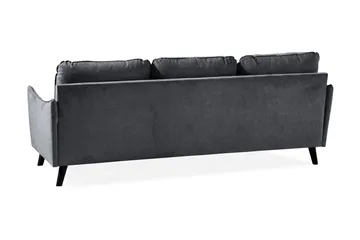 Trend Lyx 3-Pers. Chaiselongsofa Venstre - Mørkegrå - Møbler - Sofaer - Sofa med chaiselong