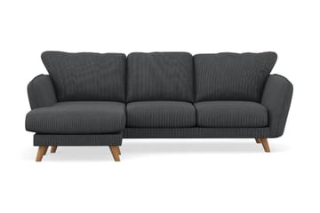 Trend Lyx 3-personers Venstrevendt L-formet Chaiselongsofa i Manchester