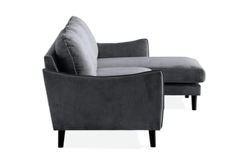 Trend Lyx 3-Pers. Chaiselongsofa Højre - Mørkegrå - Møbler - Sofaer - Sofa med chaiselong
