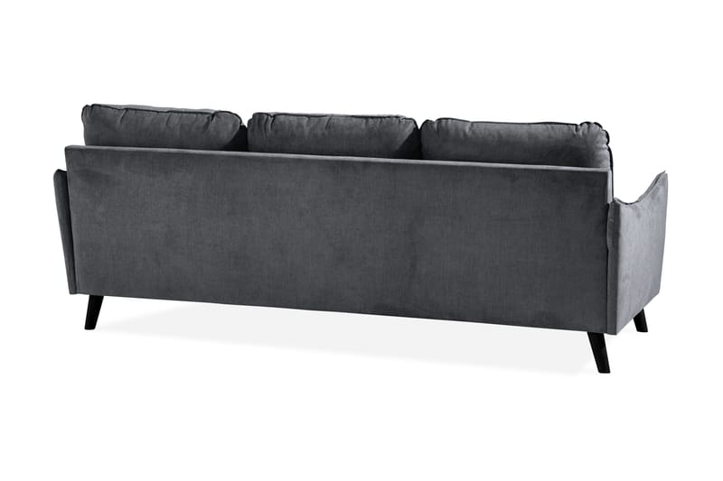 Trend Lyx 3-Pers. Chaiselongsofa Højre - Mørkegrå - Møbler - Sofaer - Sofa med chaiselong - 4 personers sofa med chaiselong