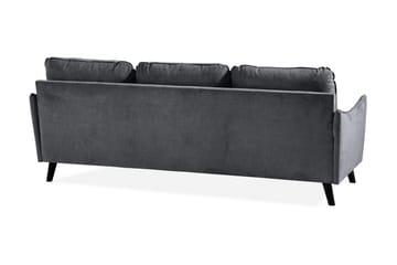 Trend Lyx 3-Pers. Chaiselongsofa Højre - Mørkegrå - Møbler - Sofaer - Sofa med chaiselong