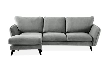Trend Lyx 3-personers Venstrevendt L-formet Chaiselongsofa i Stof
