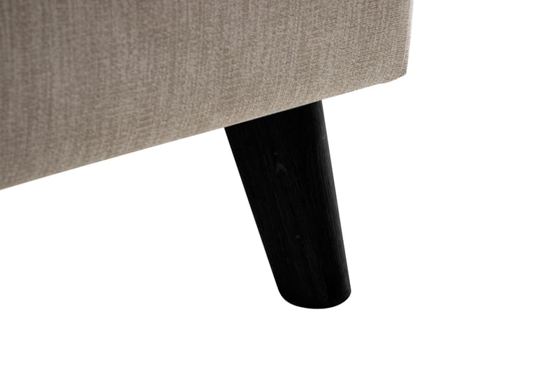 Trend Lyx 4-personers Venstrevendt L-formet Chaiselongsofa i Stof - Beige - Møbler - Sofaer - Sofa med chaiselong